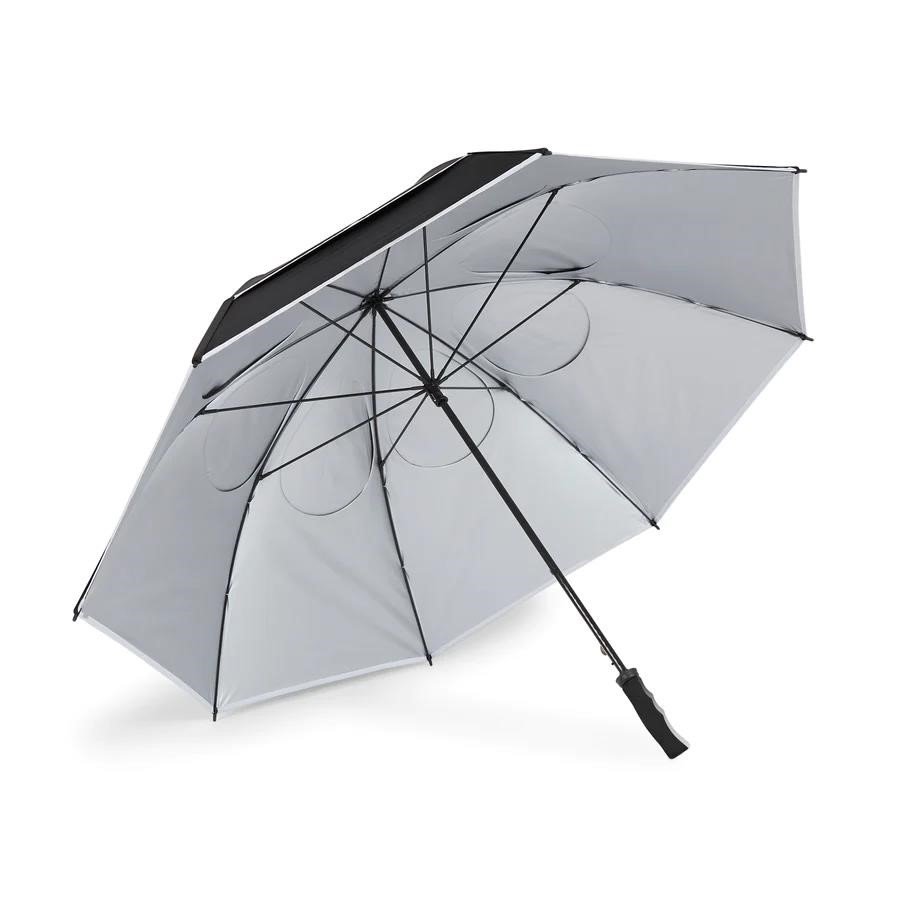 Titleist Tour Double Canopy paraguas 68", negro/blanco