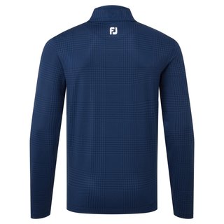 FootJoy Glen Plaid Print Chill-Out sudadera de hombre, navy