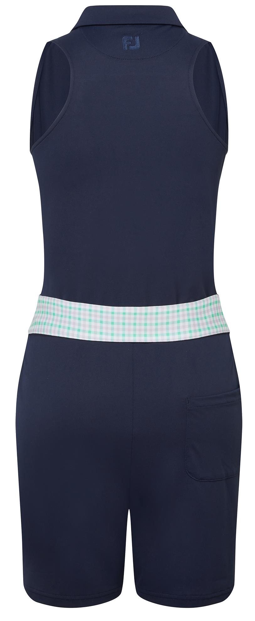 FootJoy Sleeveless polo sin mangas para mujer, azul marino