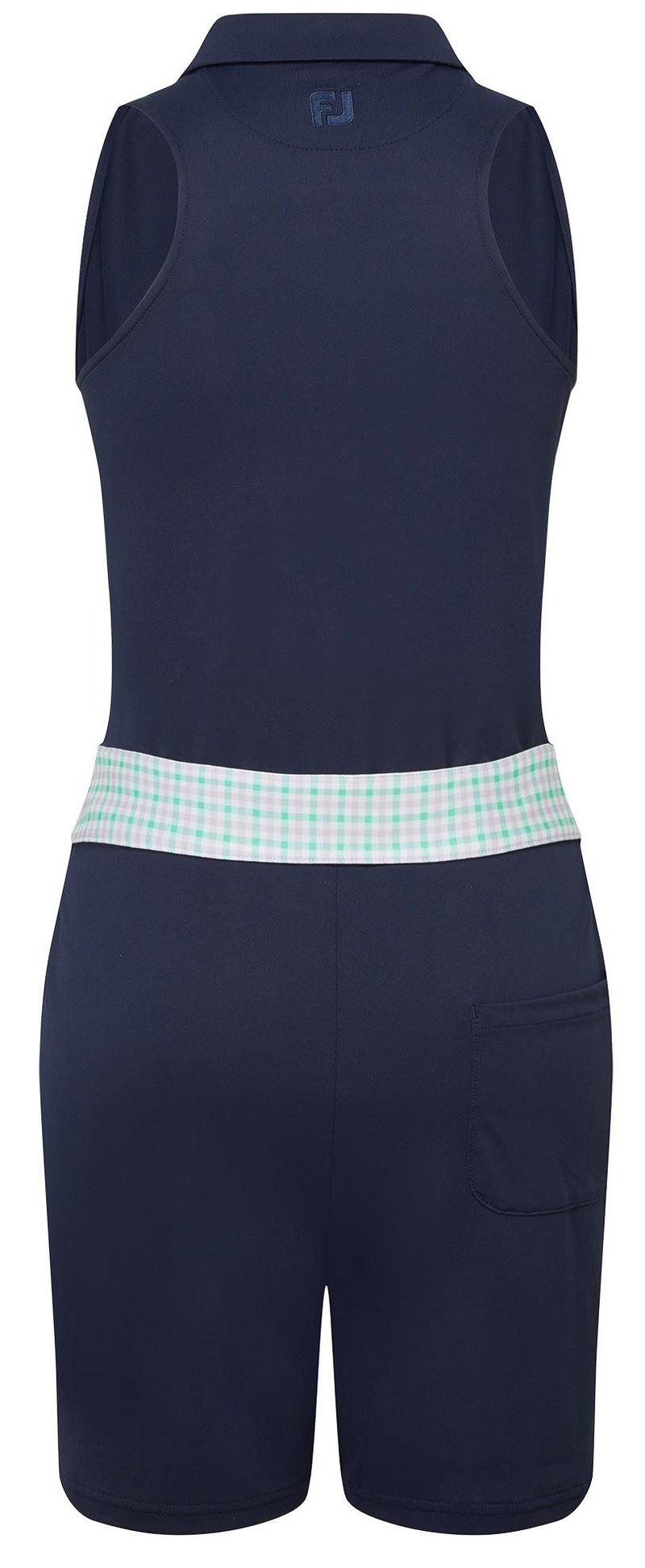 FootJoy Sleeveless polo sin mangas para mujer, azul marino