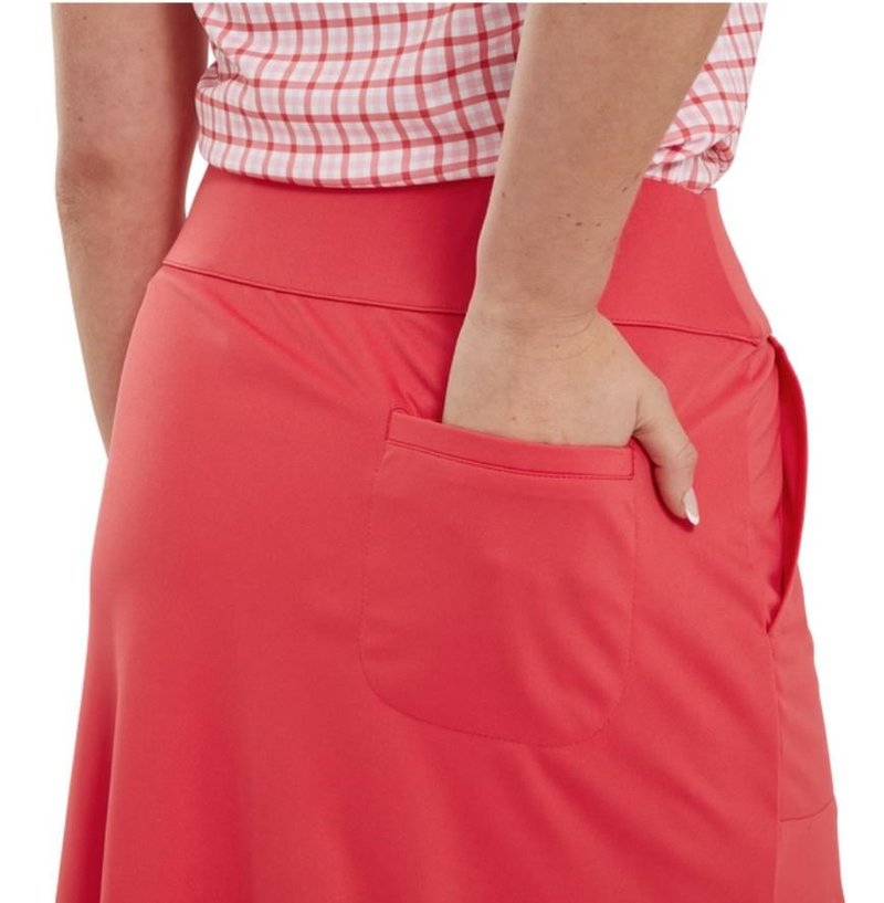 FootJoy golf skort 2024 para mujer, rojo