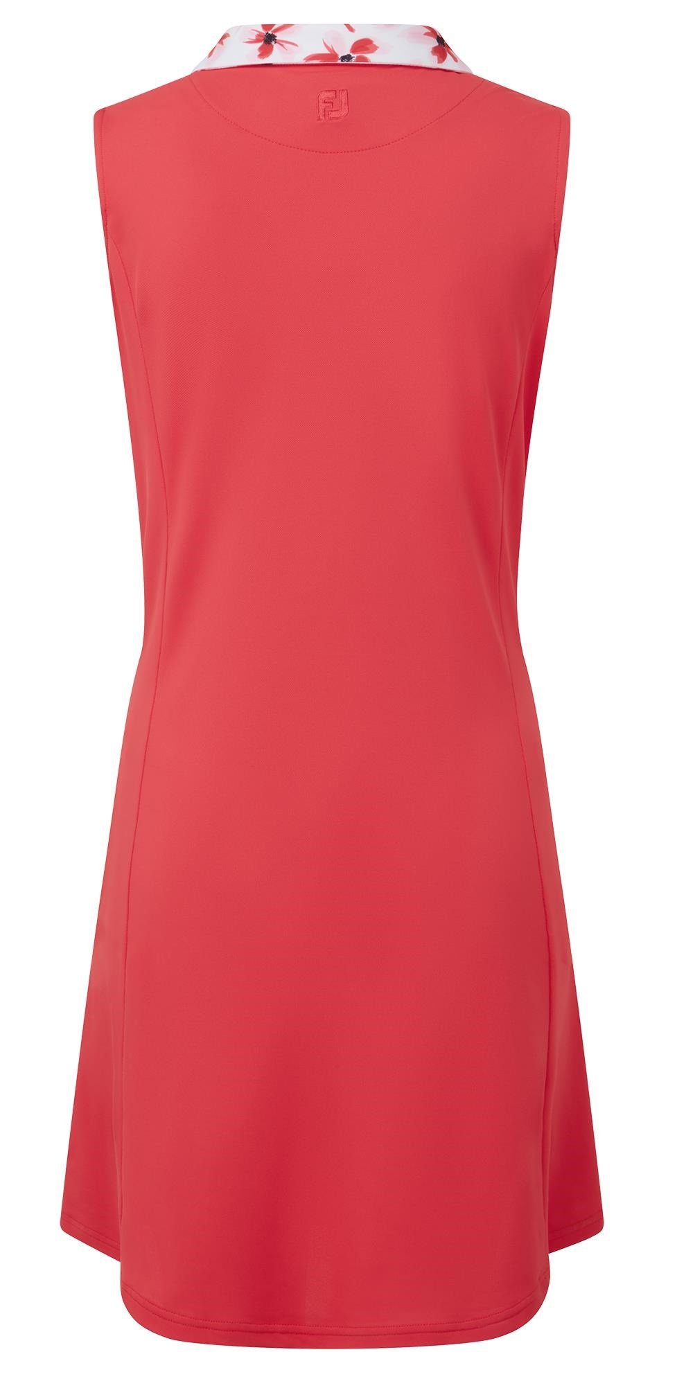 FootJoy Floral Trim vestido de golf 2024, rojo