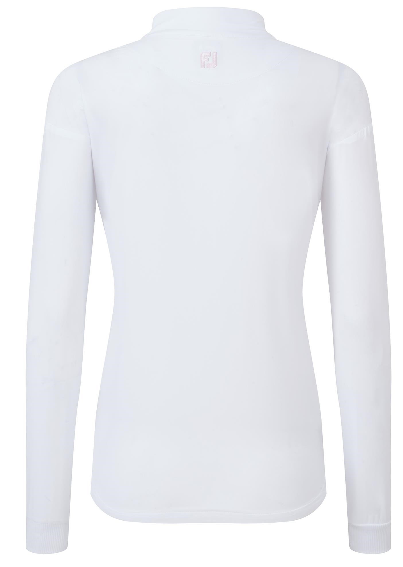 FootJoy Lightweight Full-Zip chaqueta de mujer, blanco/rosa