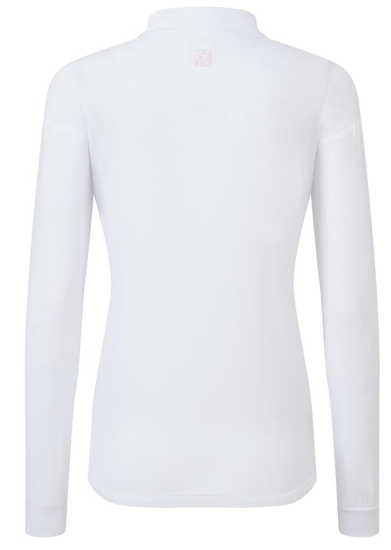 FootJoy Lightweight Full-Zip chaqueta de mujer, blanco/rosa