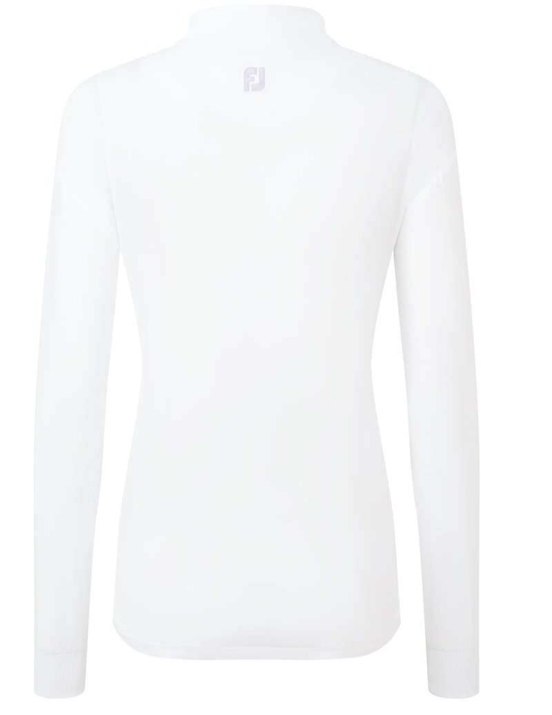 FootJoy Lightweight Full-Zip chaqueta de mujer, blanco/lavanda