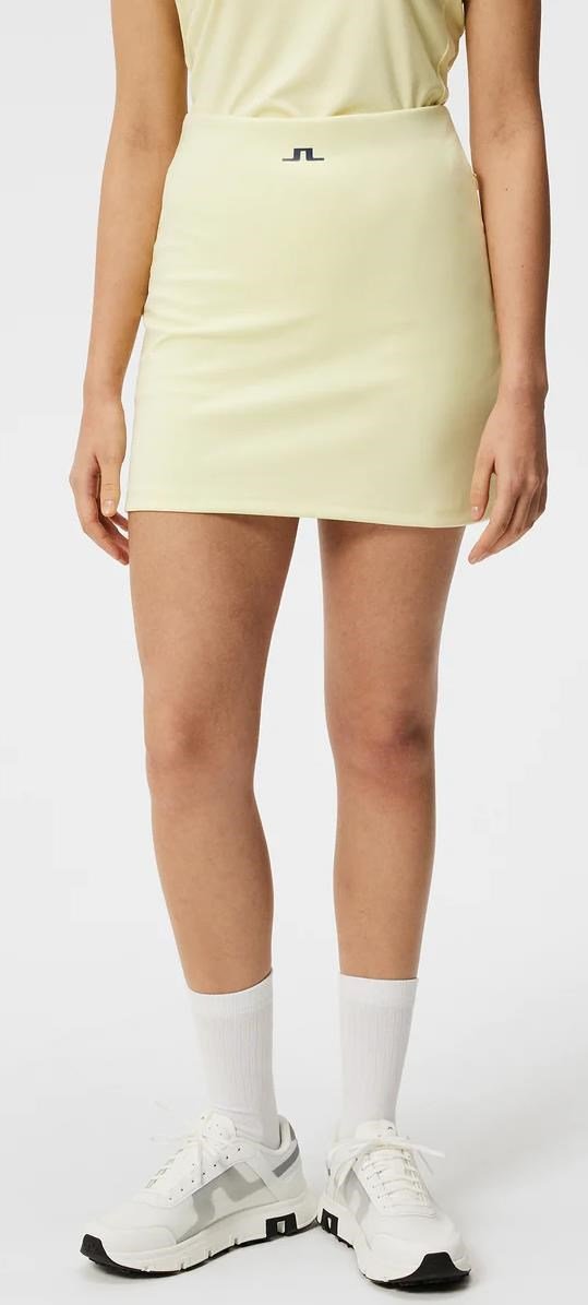 J.Lindeberg Raphaela falda de golf para mujer 2024, amarillo cera