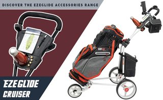 Ezeglide Cruiser carrito manual, blanco