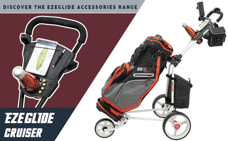 Ezeglide Cruiser carrito manual, blanco