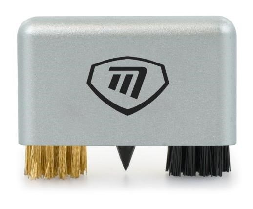Masters 3-In-1 Cleaner Brush accesorio de golf, plateado