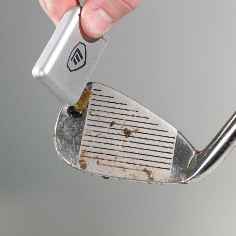 Masters 3-In-1 Cleaner Brush accesorio de golf, plateado