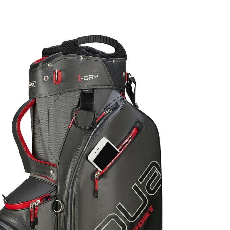 Big Max AQUA Sport 4 bolsa de carro, carbón/negro/rojo