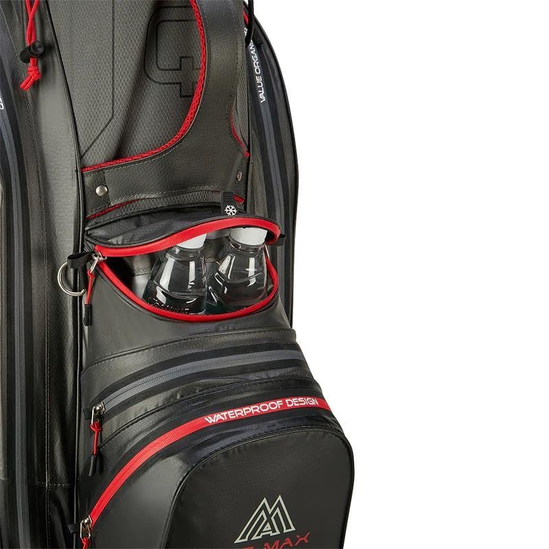 Big Max AQUA Sport 4 bolsa de carro, carbón/negro/rojo