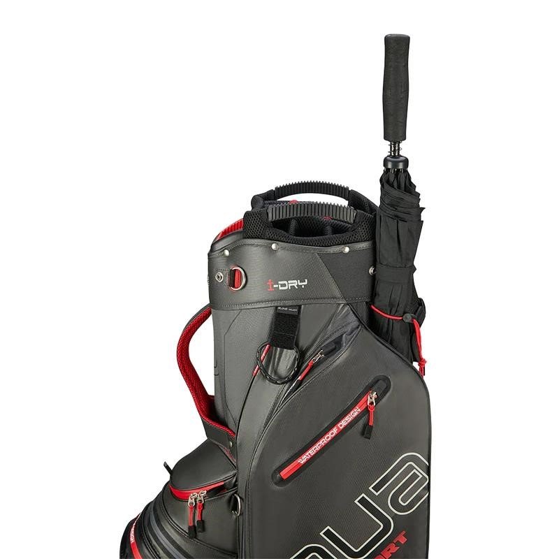 Big Max AQUA Sport 4 bolsa de carro, carbón/negro/rojo