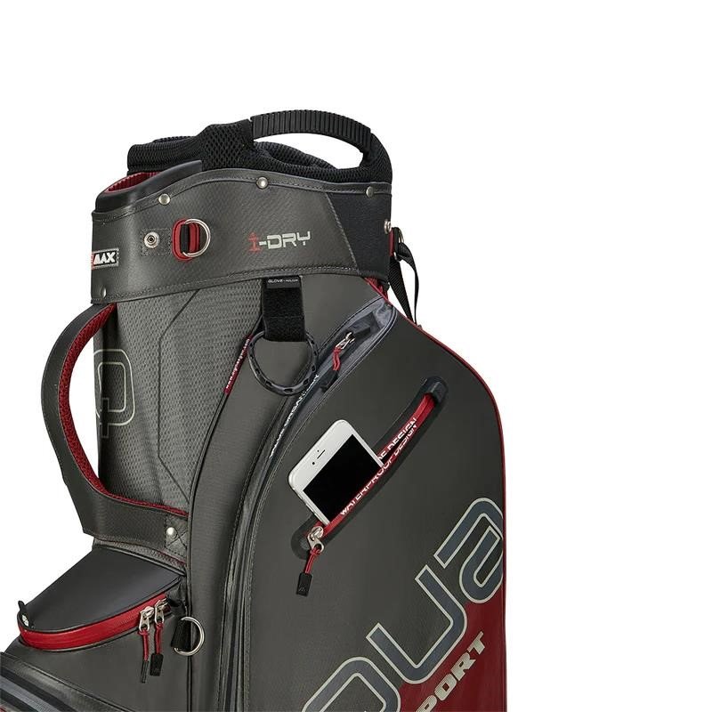 Big Max AQUA Sport 4 bolsa de carro, charcoal/merlot