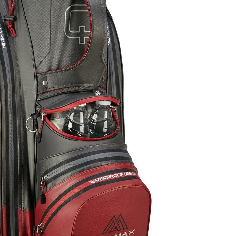 Big Max AQUA Sport 4 bolsa de carro, charcoal/merlot