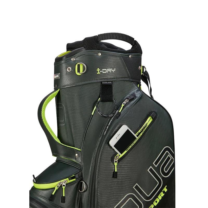 Big Max AQUA Sport 4 cart bag, forest green/black/lime