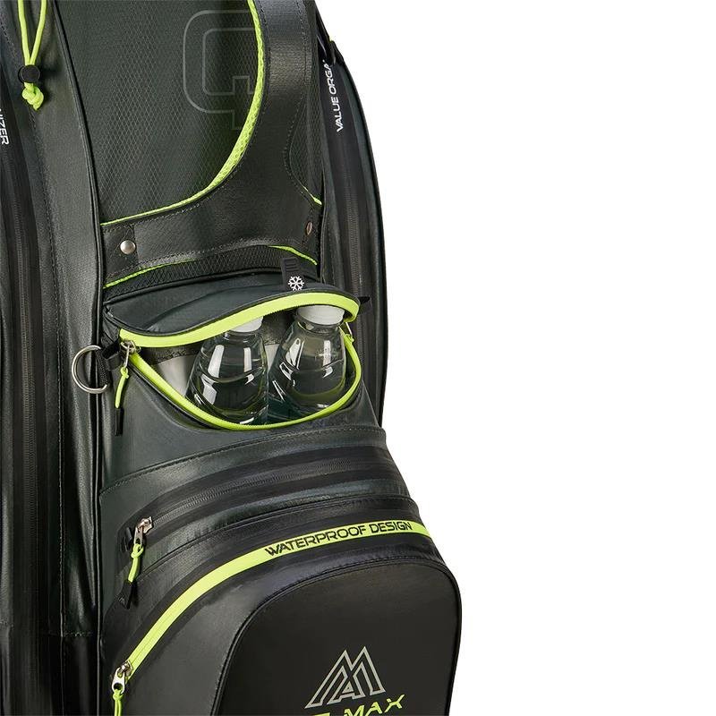 Big Max AQUA Sport 4 cart bag, forest green/black/lime