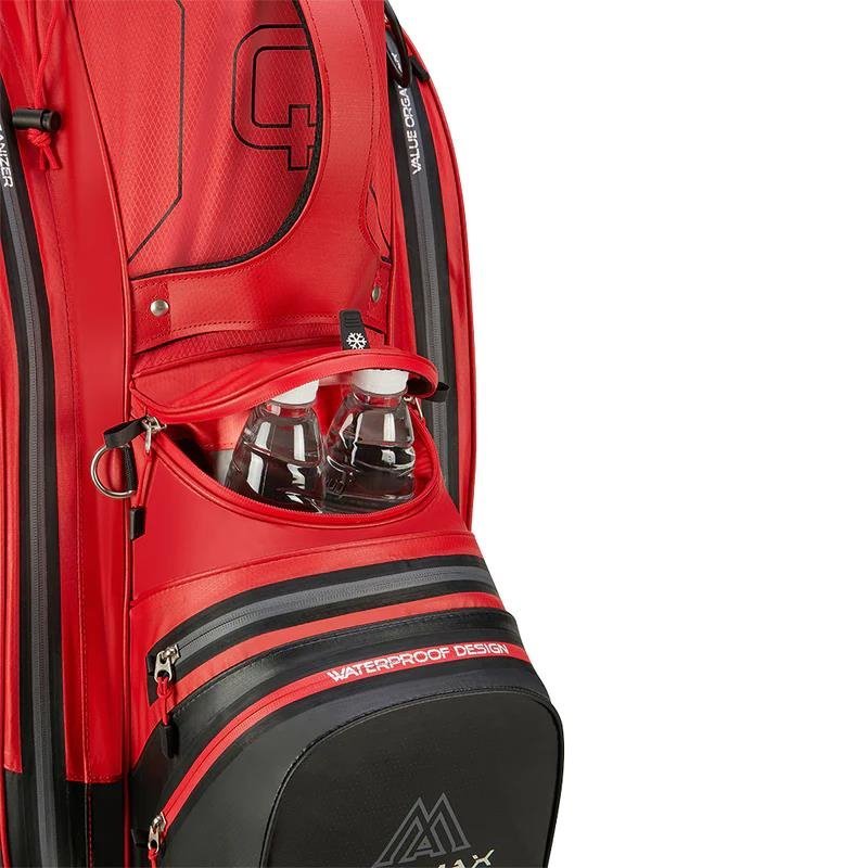Big Max AQUA Sport 4 cart bag, rojo/negro