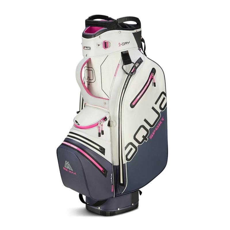 Big Max AQUA Sport 4 bolsa de carro, off white/steel blue/fuchsia