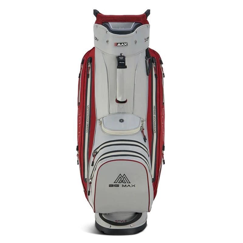 Big Max AQUA Style 4 bolsa de carro, off white/merlot