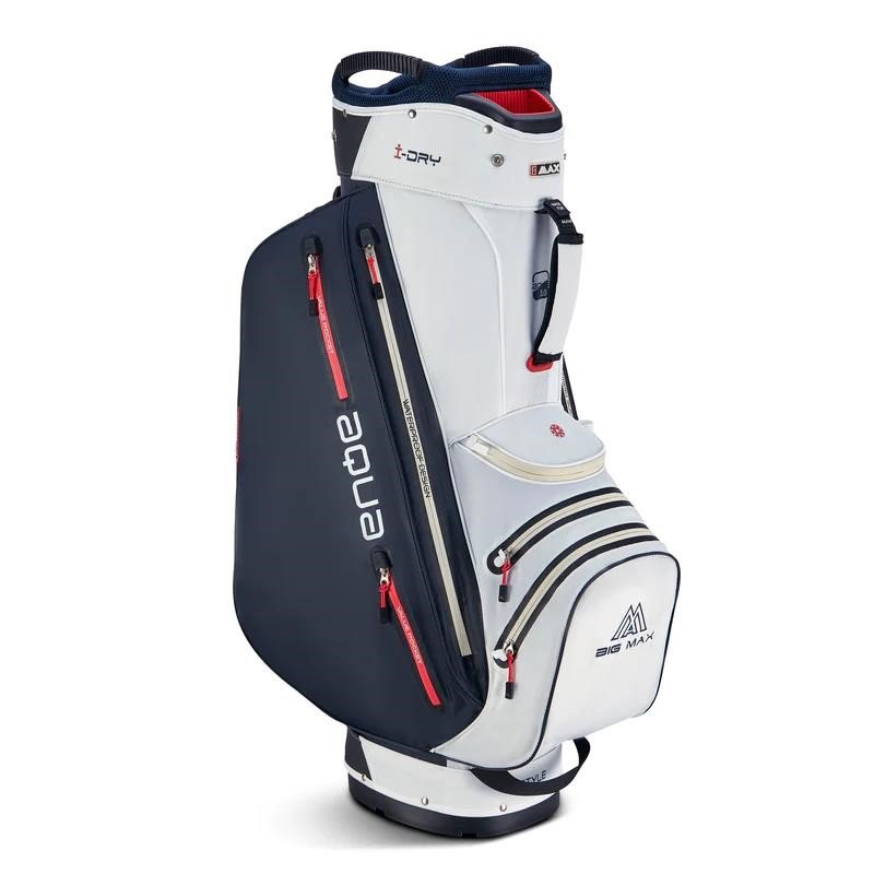 Big Max AQUA Style 4 bolsa de carro, blanco/navy/rojo
