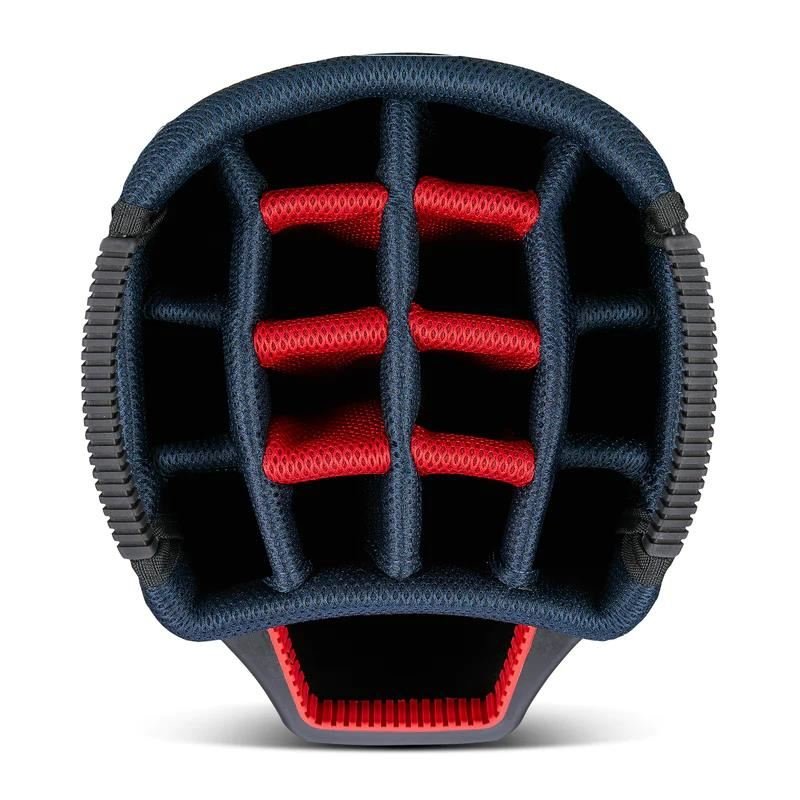 Big Max AQUA Style 4 bolsa de carro, blanco/navy/rojo
