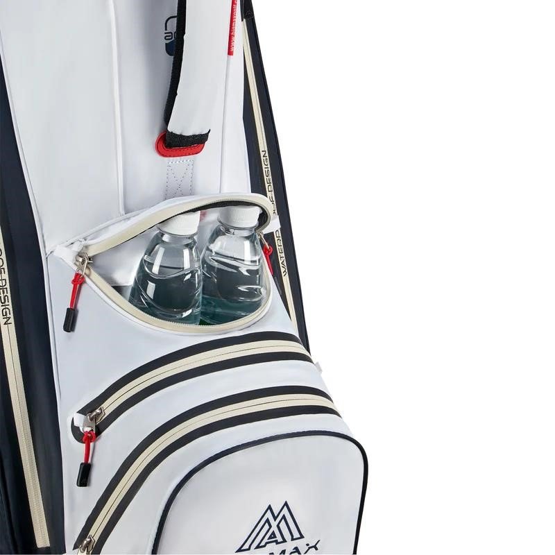 Big Max AQUA Style 4 bolsa de carro, blanco/navy/rojo