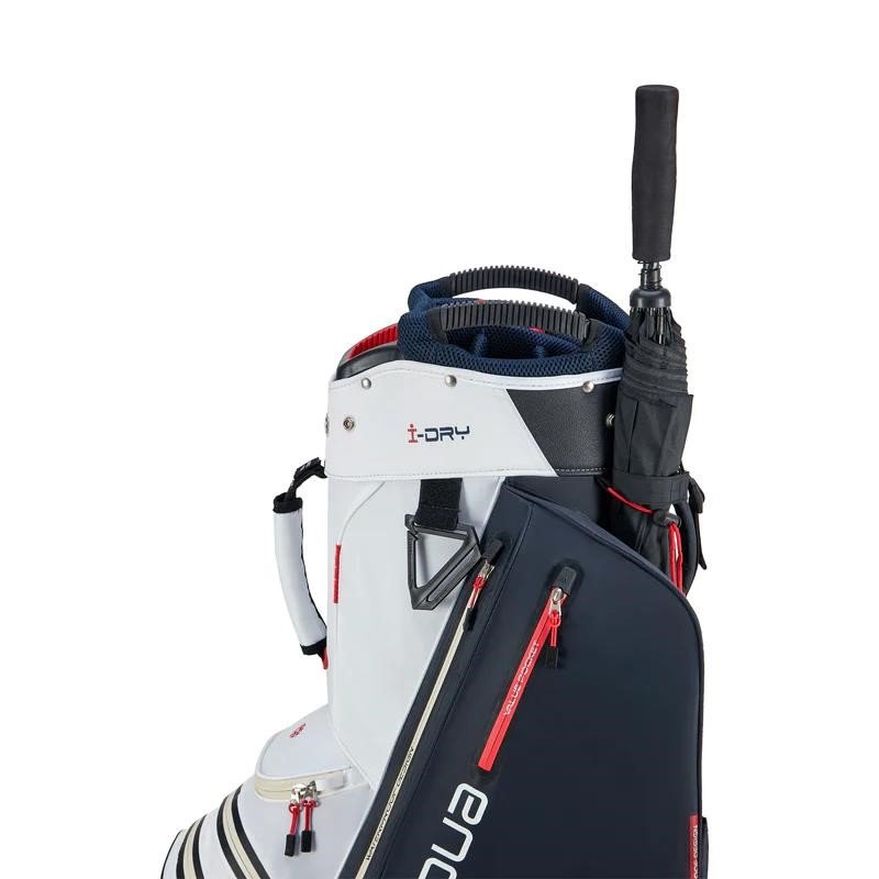 Big Max AQUA Style 4 bolsa de carro, blanco/navy/rojo