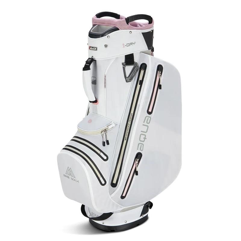 Big Max AQUA Style 4 cart bag, blanco/rosa