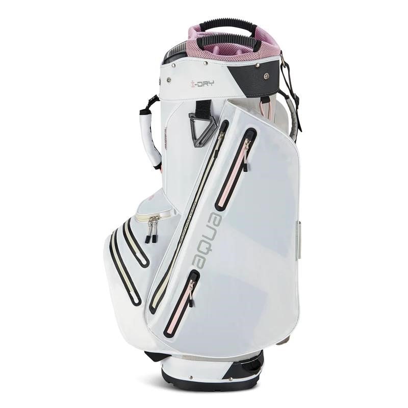 Big Max AQUA Style 4 cart bag, blanco/rosa