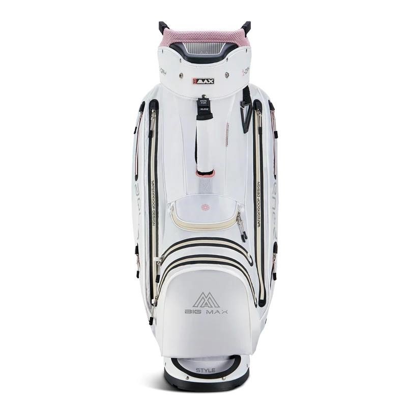 Big Max AQUA Style 4 cart bag, blanco/rosa