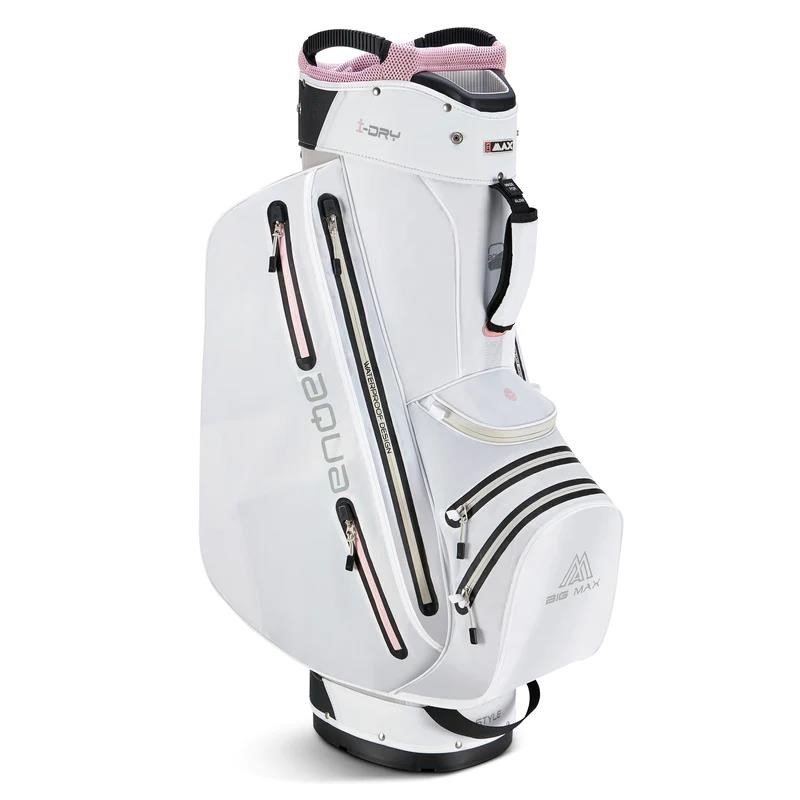 Big Max AQUA Style 4 cart bag, blanco/rosa