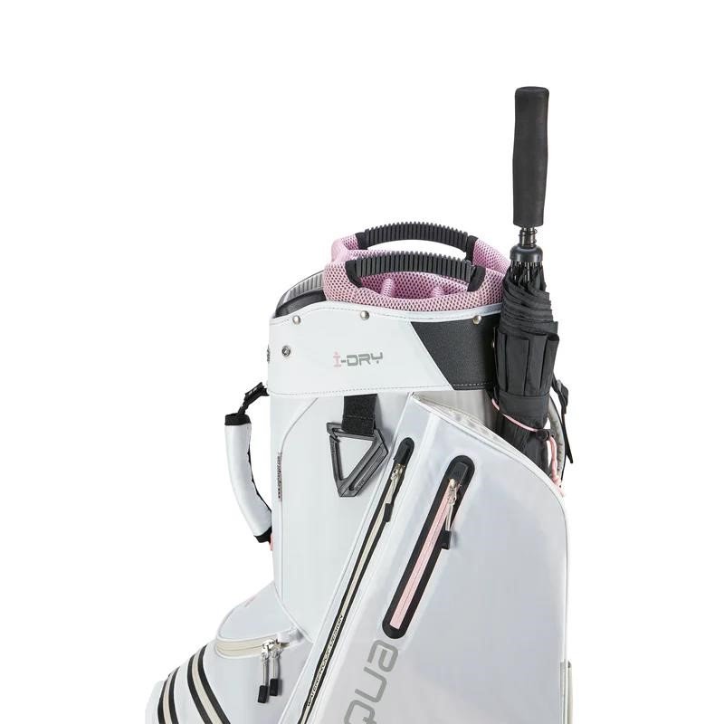 Big Max AQUA Style 4 cart bag, blanco/rosa