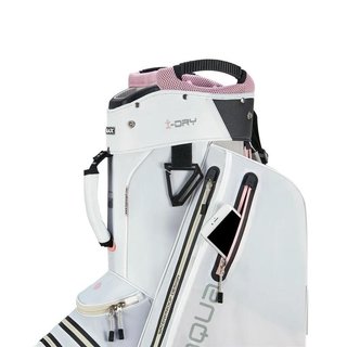 Big Max AQUA Style 4 cart bag, blanco/rosa