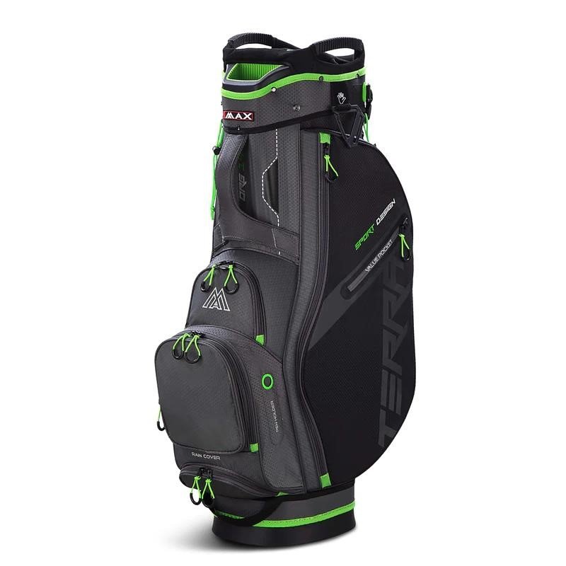 Big Max Terra Sport bolsa de carro, carbón/negro/lima