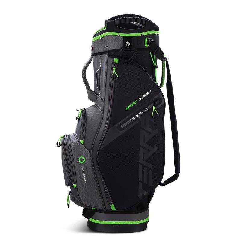 Big Max Terra Sport bolsa de carro, carbón/negro/lima