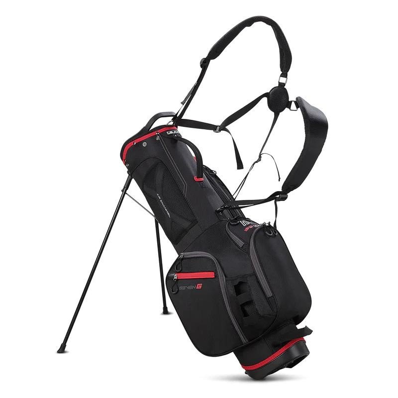Big Max Big Max Heaven Seven G bolsa de golf de pie, negro/rojo