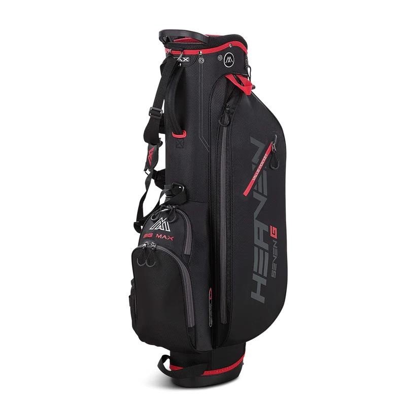 Big Max Big Max Heaven Seven G bolsa de golf de pie, negro/rojo
