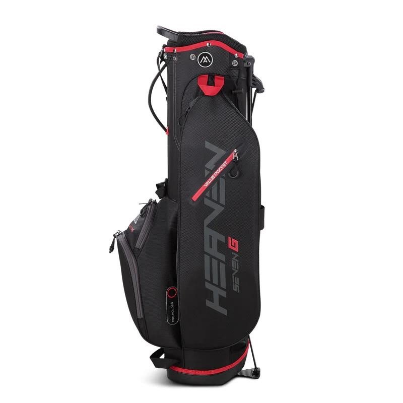 Big Max Big Max Heaven Seven G bolsa de golf de pie, negro/rojo