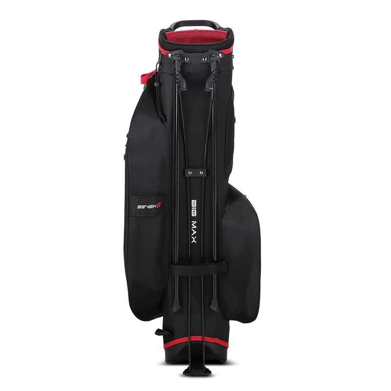 Big Max Big Max Heaven Seven G bolsa de golf de pie, negro/rojo