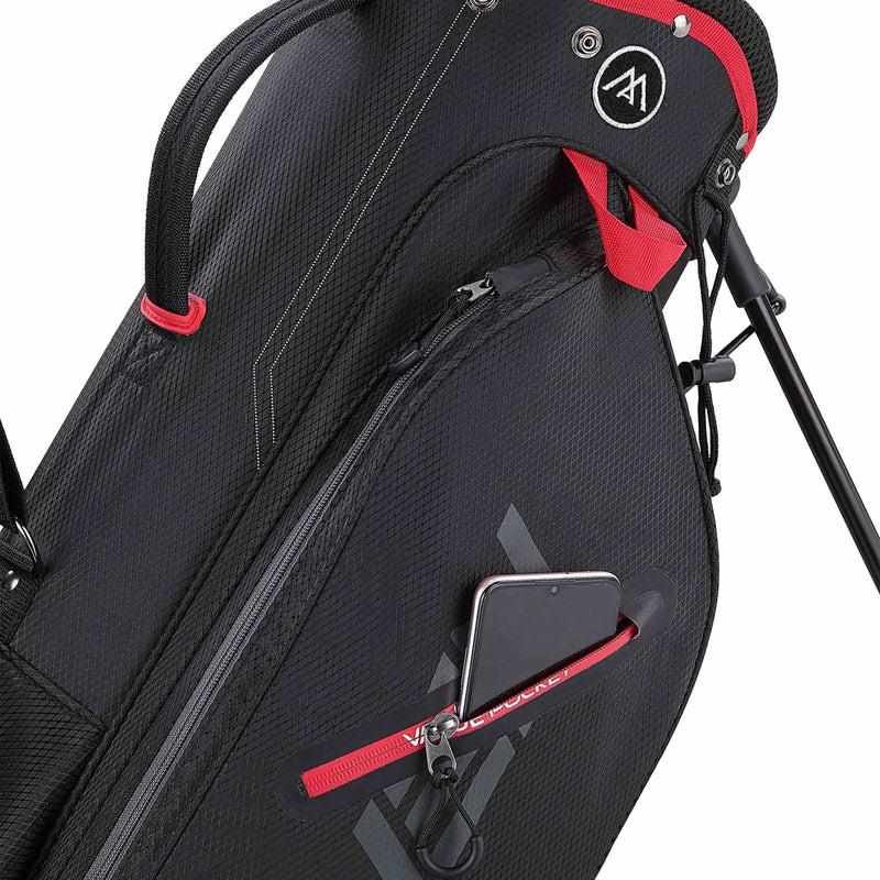 Big Max Big Max Heaven Seven G bolsa de golf de pie, negro/rojo