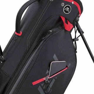 Big Max Big Max Heaven Seven G bolsa de golf de pie, negro/rojo
