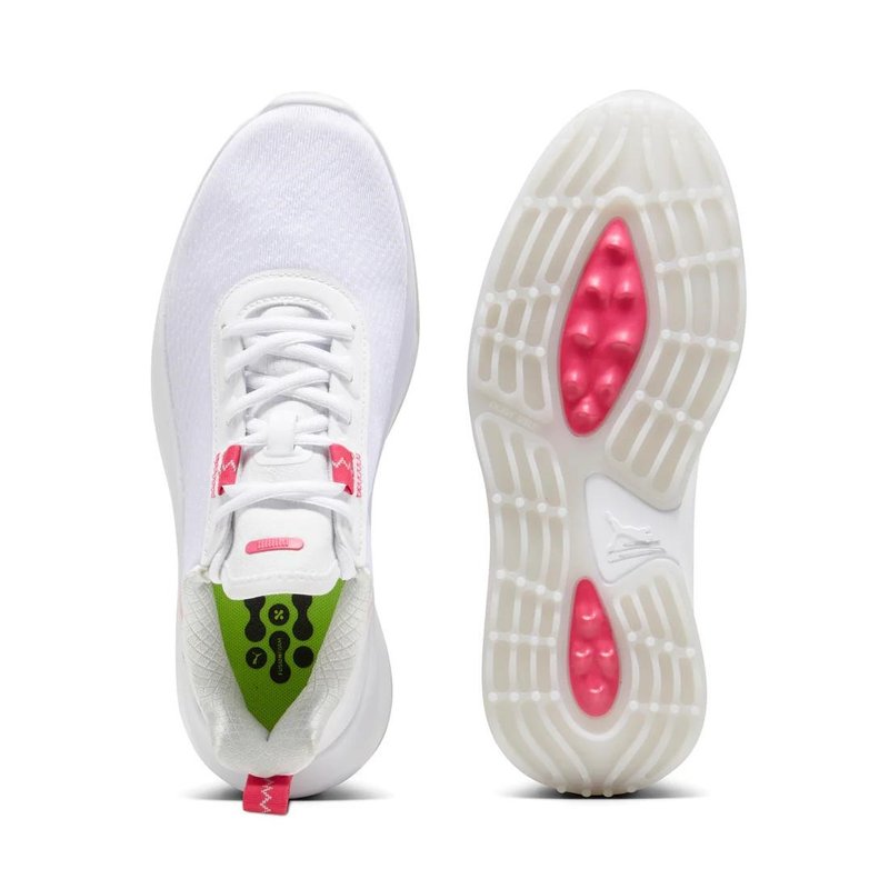 Puma Fusion Crush Sport zapatillas de golf mujer, blancas