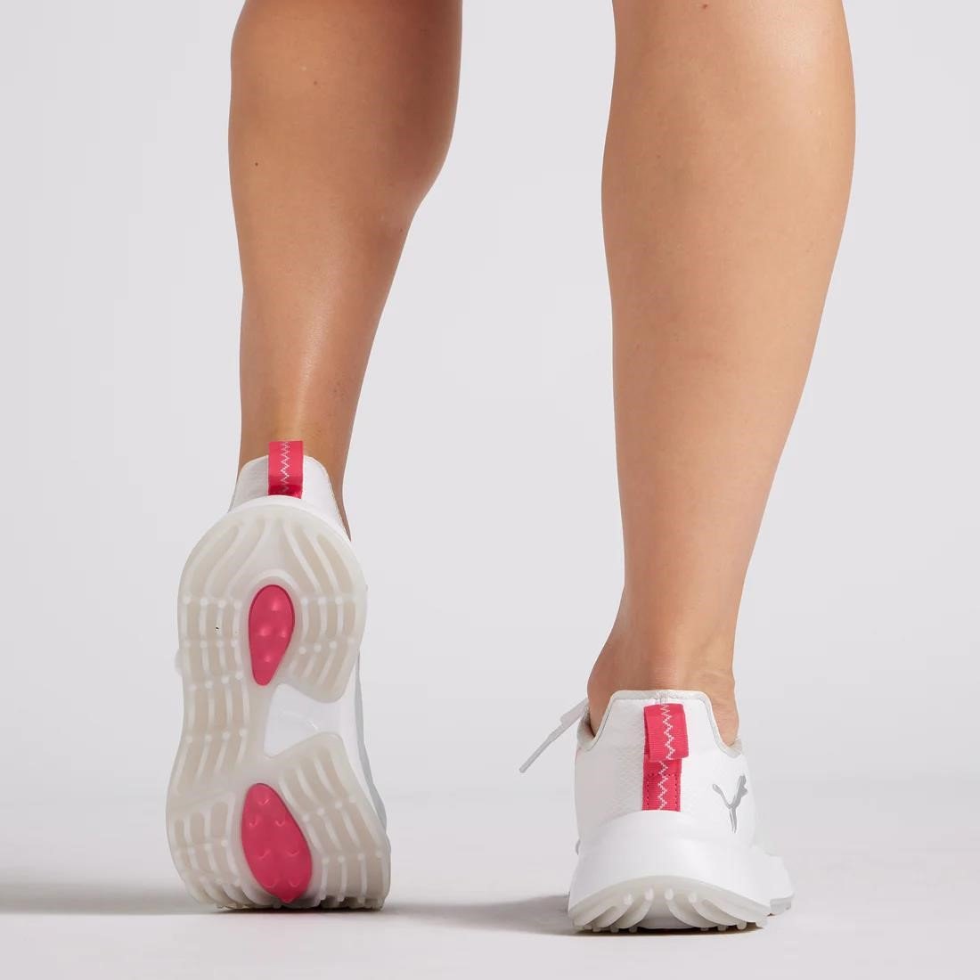 Puma Fusion Crush Sport zapatillas de golf mujer, blancas