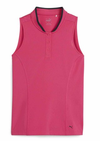 Puma Range Pique Sleeveless polo de mujer, rosa
