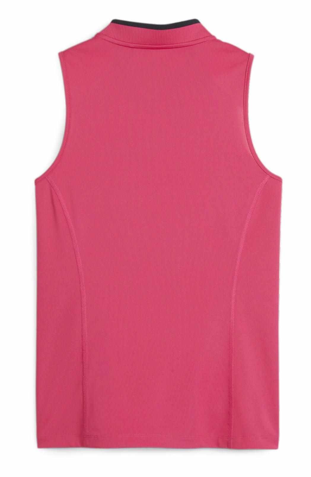 Puma Range Pique Sleeveless polo de mujer, rosa
