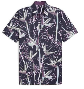 Puma Mattr Birds of Paradise polo de hombre, deep blue