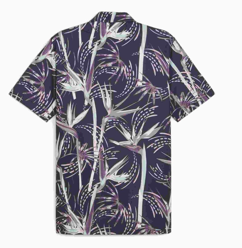 Puma Mattr Birds of Paradise polo de hombre, deep blue