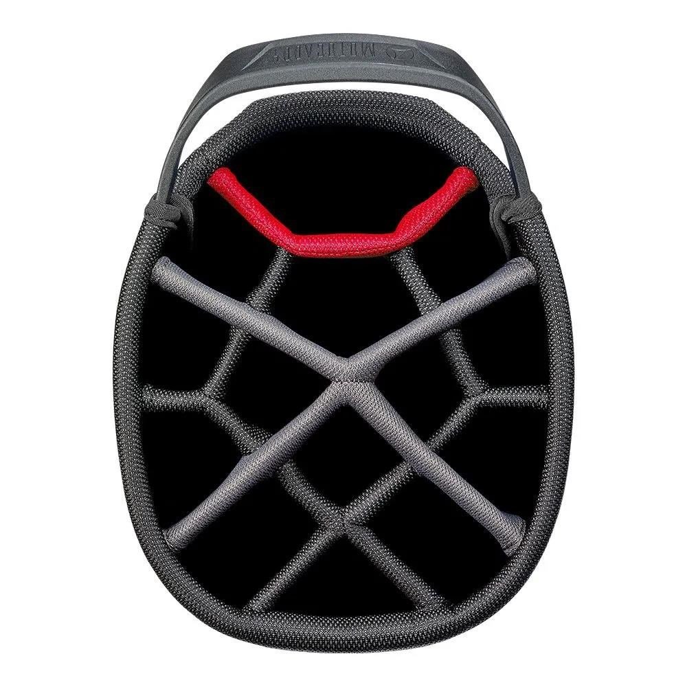 Motocaddy Dry-Series cart bag, carbón/rojo