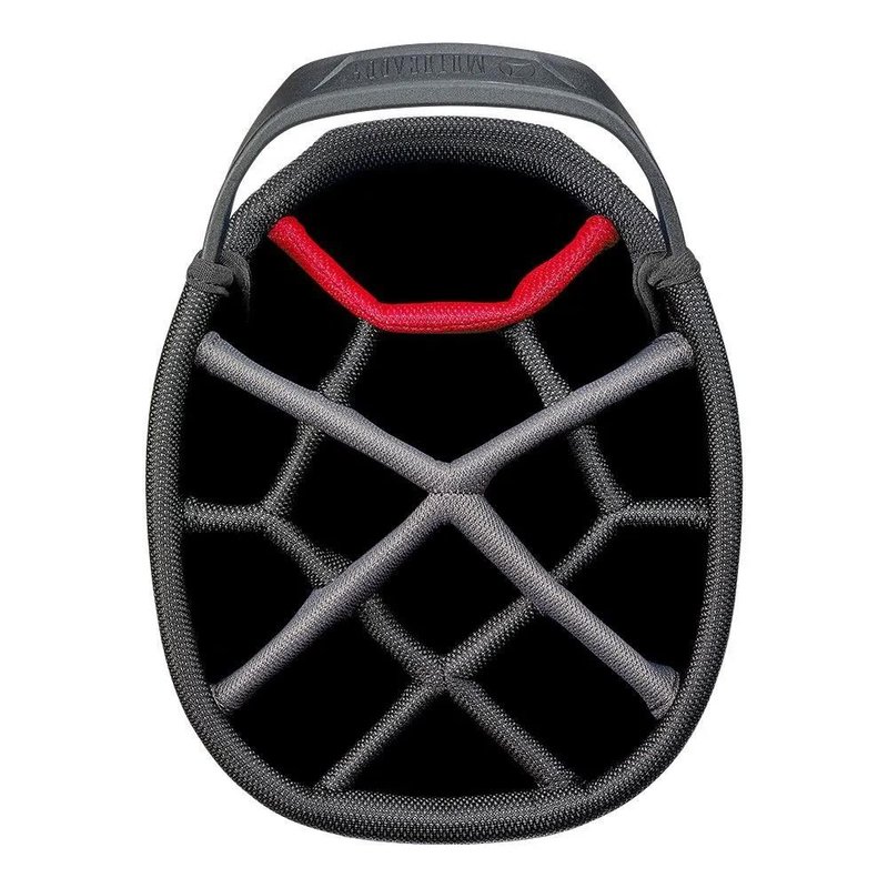 Motocaddy Dry-Series cart bag, carbón/rojo